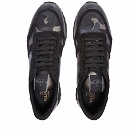 Valentino Men's Rockrunner Sneakers in Dark Rutenio/Nero