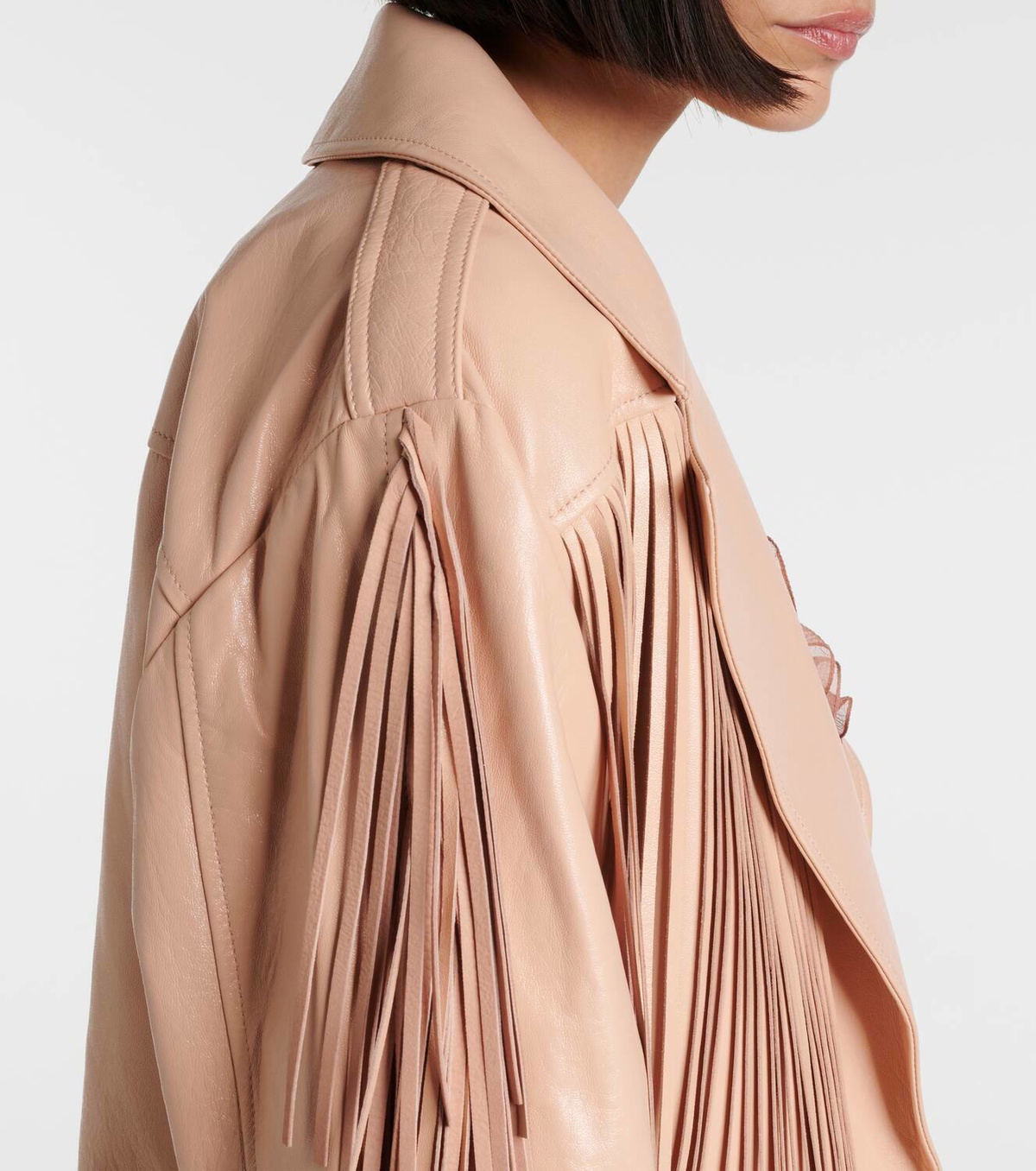 Chloé Fringed leather jacket Chloe