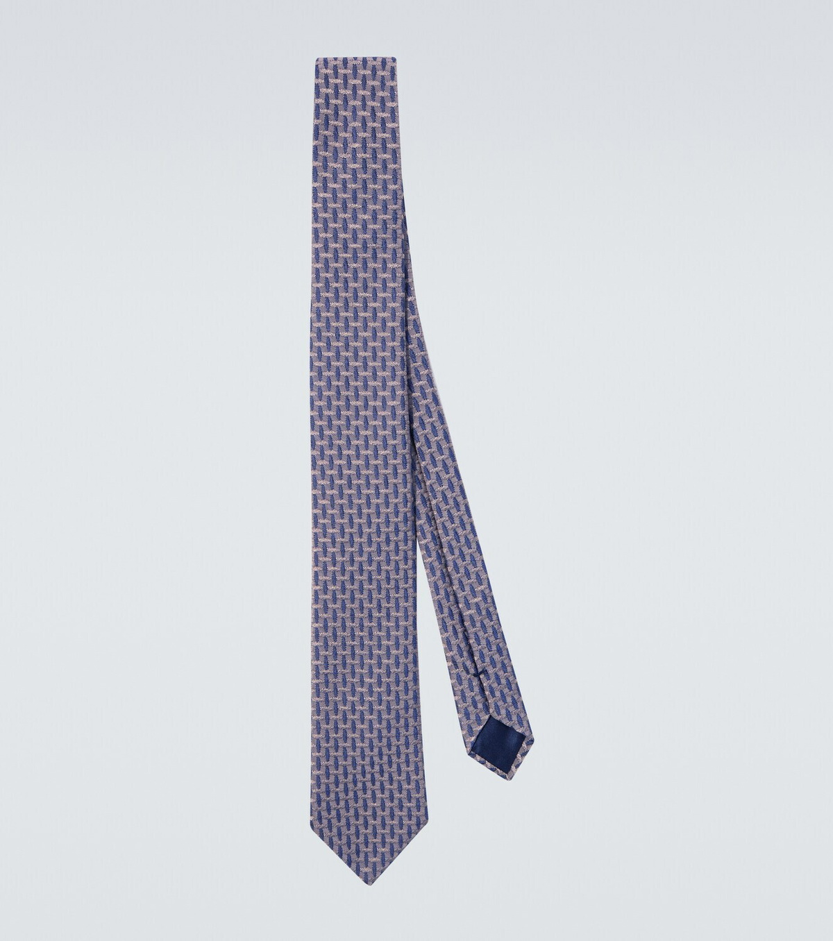 Giorgio Armani Silk-blend jacquard tie