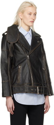 by Malene Birger Black Beatrisse Leather Jacket