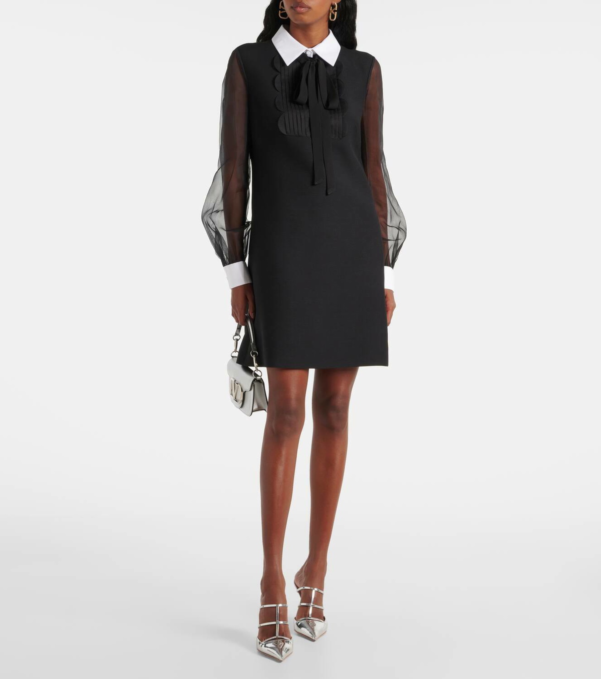 Valentino Crepe Couture minidress Valentino