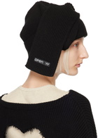 OPEN YY Black Scarf Beanie