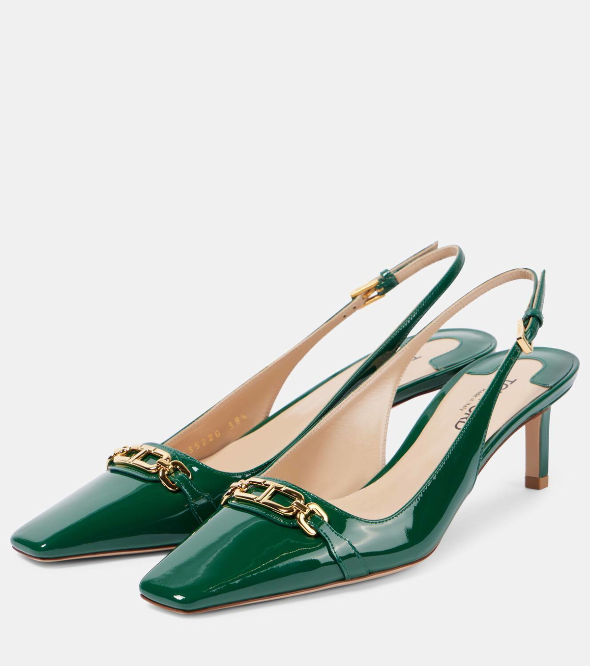 Tom Ford Whitney 55 patent leather slingback pumps