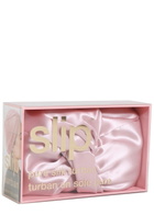 Slip Pure Silk Turban - Pink