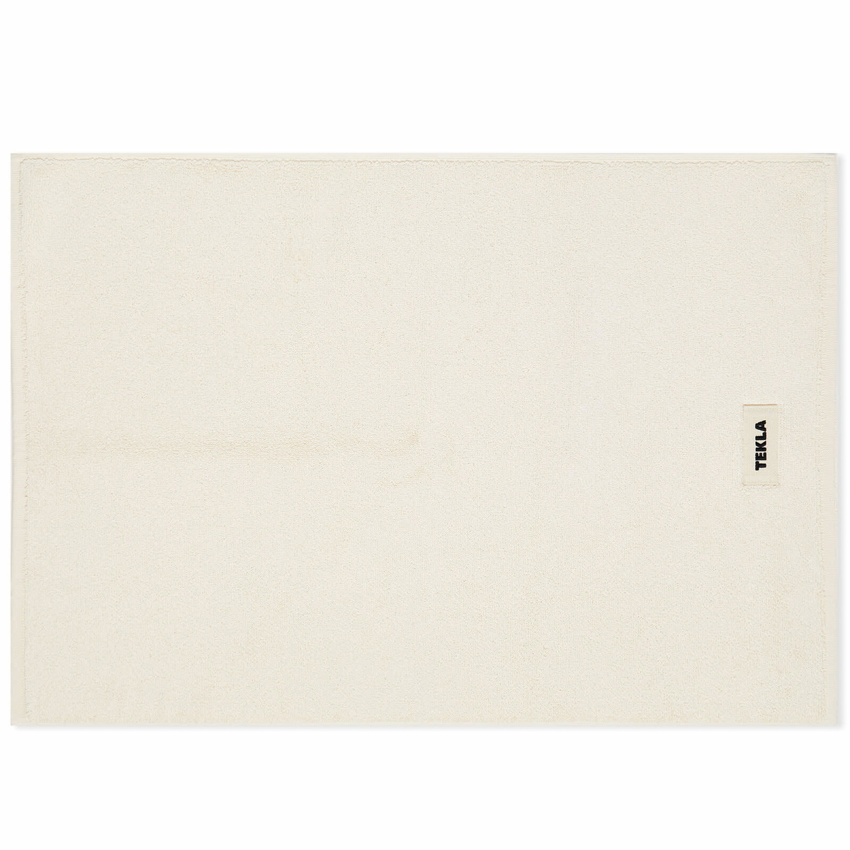 Tekla Fabrics Organic Terry Bath Mat in Ivory Tekla Fabrics