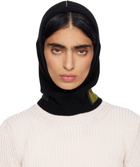 MM6 Maison Margiela Black Access Labels Story Gauge 7 Balaclava