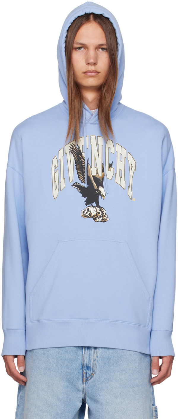 Givenchy Blue Eagle Hoodie Givenchy