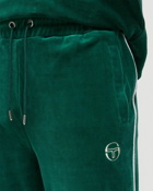 Sergio Tacchini Webber Velour Track Pant Green - Mens - Track Pants