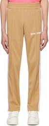 Palm Angels Beige Classic Track Pants