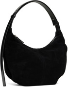 Nothing Written Black HT Suede Shoulder Bag