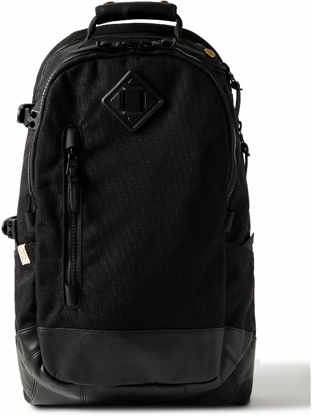 Photo: Visvim - Leather-Trimmed CORDURA® Nylon Backpack