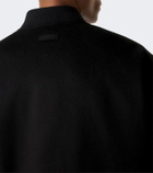 Lardini Virgin wool bomber jacket