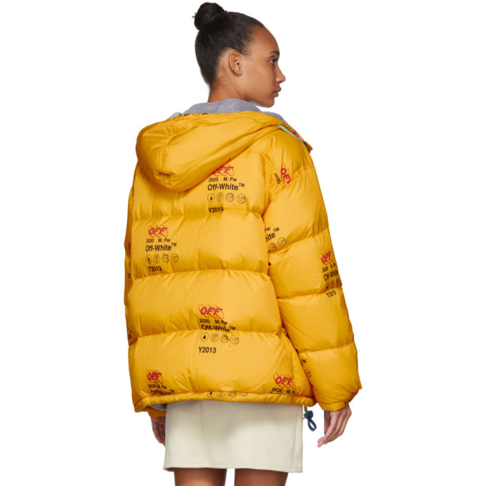 Off white hot sale jacket yellow