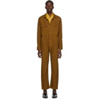 Bode Brown Canvas Coveralls