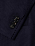 De Petrillo - Wool-Hopsack Blazer - Blue