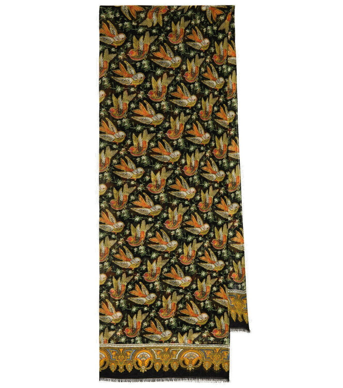 Etro - Printed silk scarf Etro