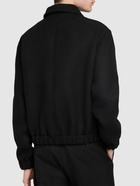 AMI PARIS Adc Zipped Wool Jacket