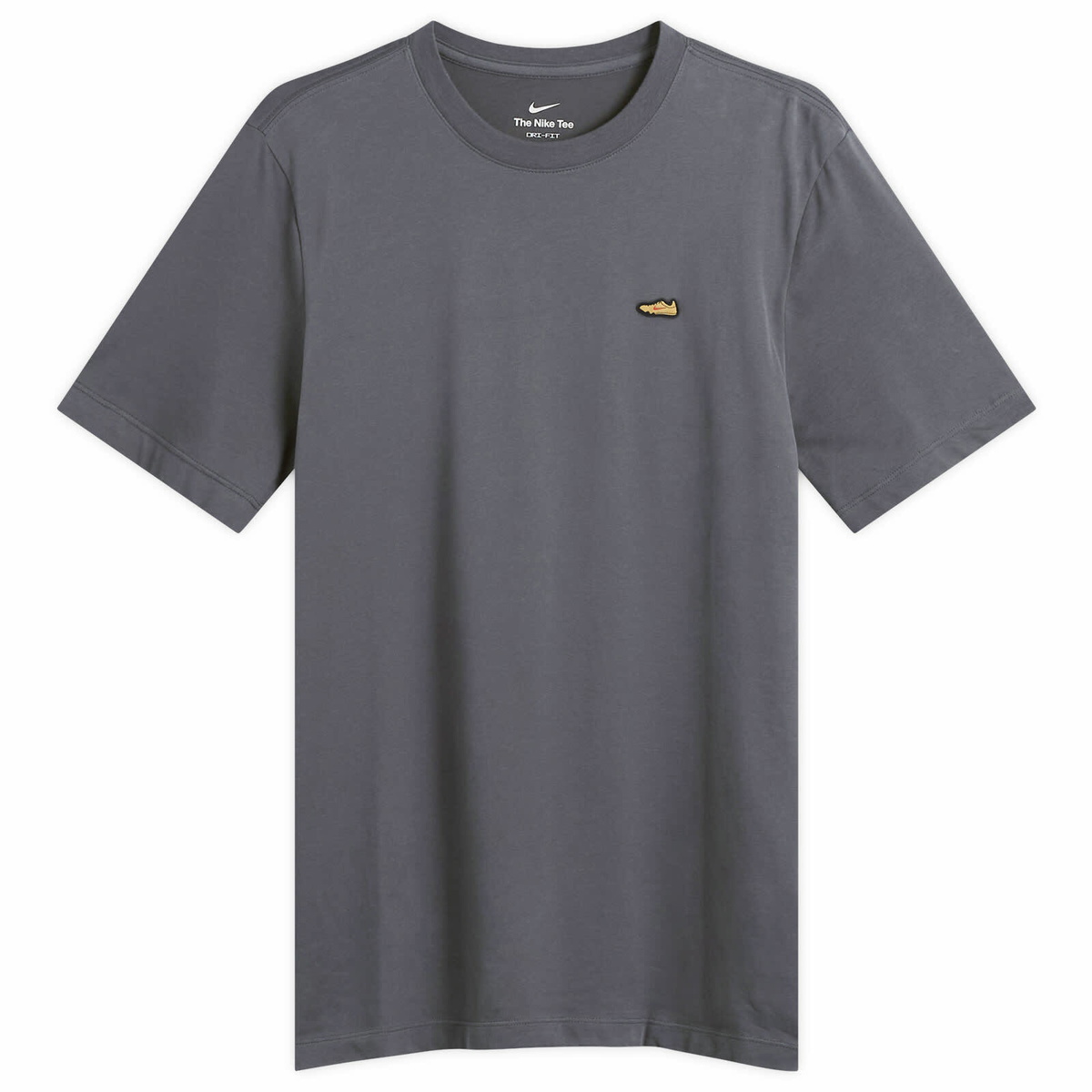 yellow and grey nike shirt