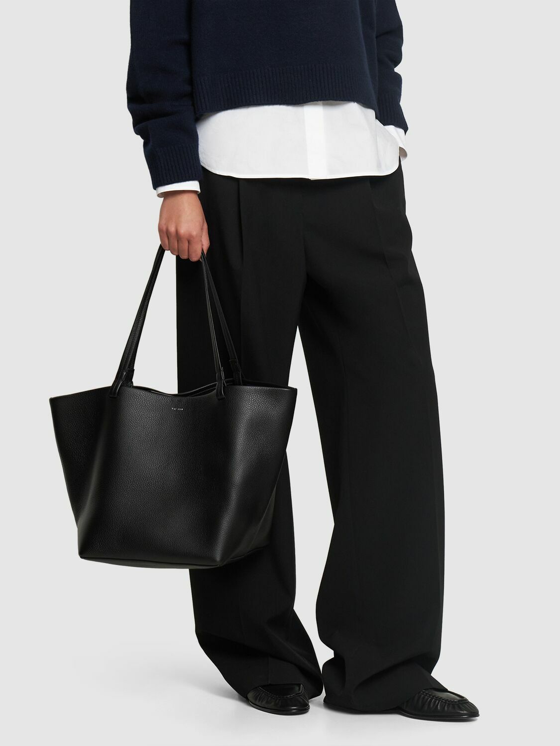 THE ROW - Park Tote Three Leather Tote Bag The Row