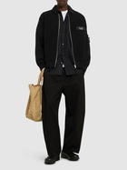 COMME DES GARÇONS HOMME Nylon Cdg Homme Logo Bomber Jacket