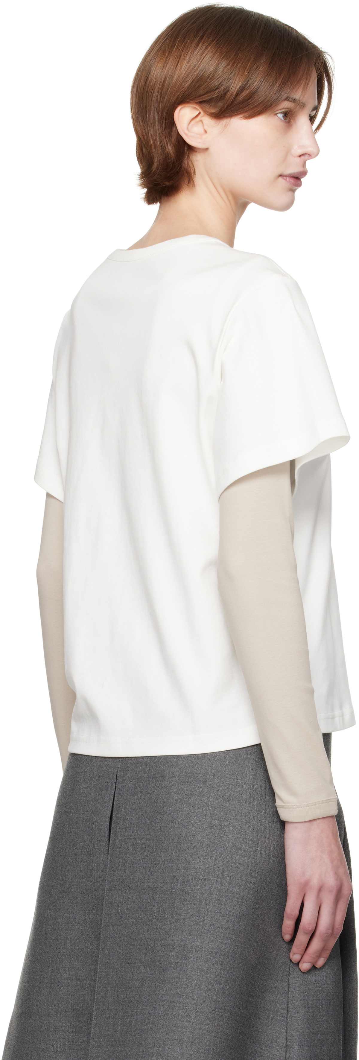 Fax Copy Express White 'The Easy' T-shirt