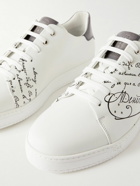 Berluti - Playtime Scritto Printed Venezia Leather Sneakers - White