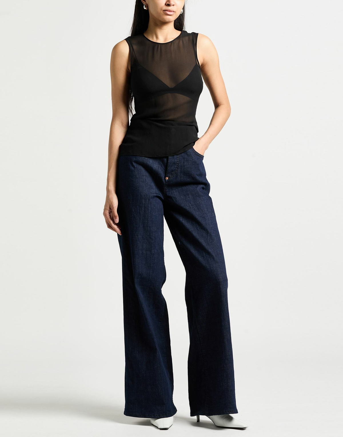 Ami Alexandre Mattiussi Womens Top in Black