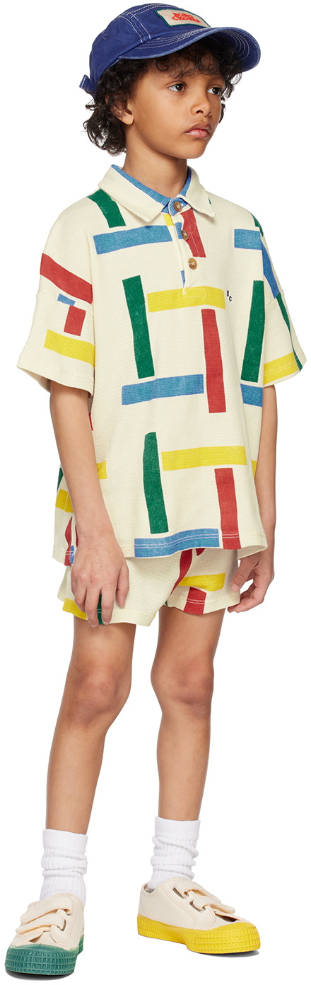 Bobo Choses Kids Off-White Beacons Polo