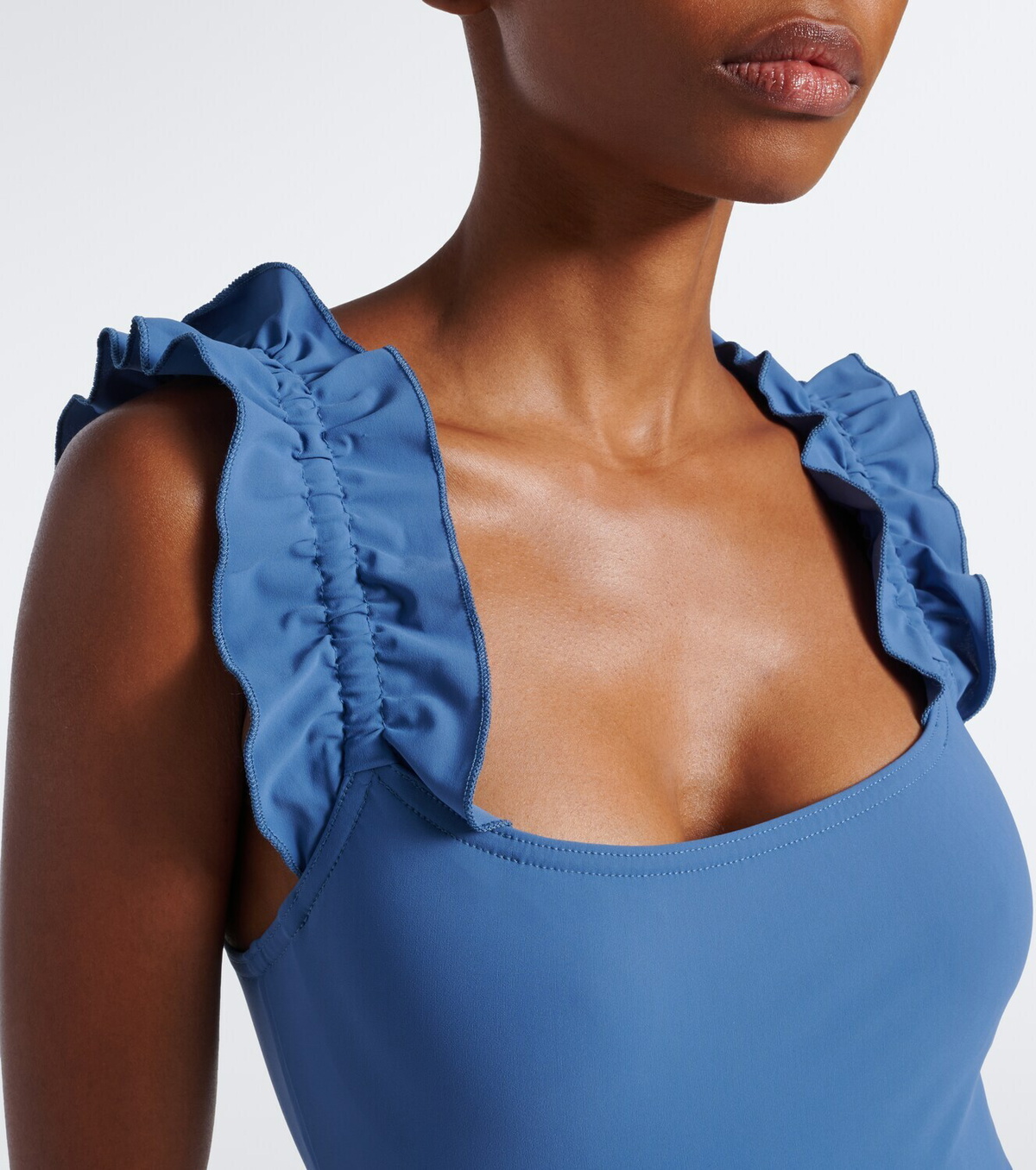 Karla Colletto Ruffled swimsuit