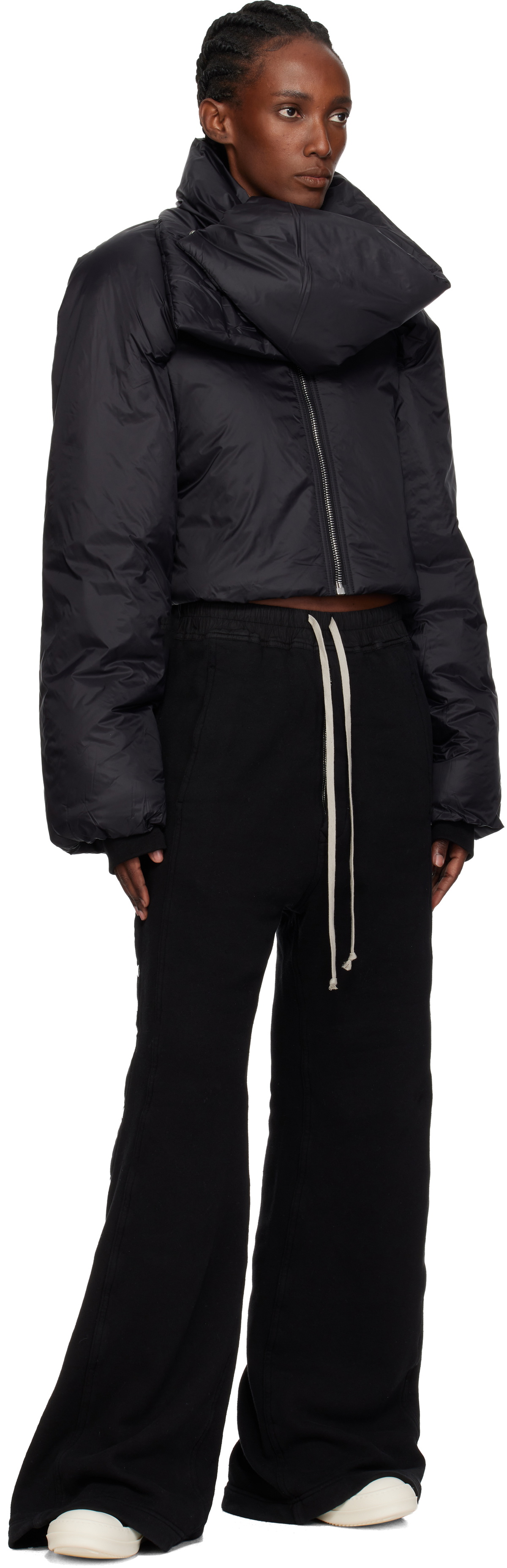 Rick Owens DRKSHDW Black Concordians Low Sneaks Sneakers