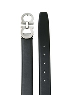 FERRAGAMO - Gancini Leather Belt