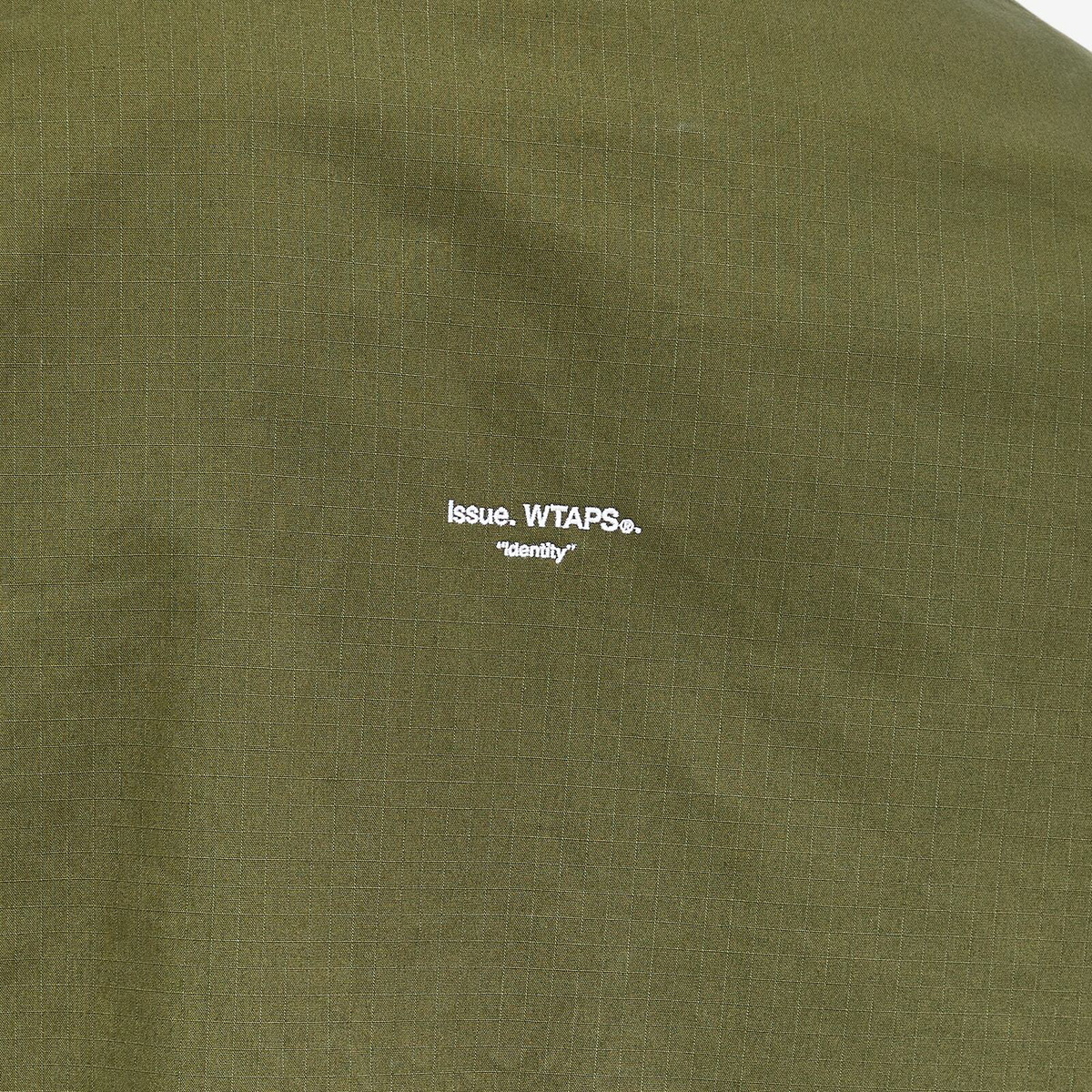 WTAPS Men's 13 Shirt Jacket in Olive Drab WTAPS