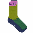 Marni Women's Logo Socks in Woodruff