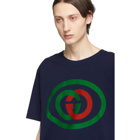 Gucci Blue Interlocking G T-Shirt