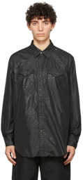 Engineered Garments Black Alligator Western Shirt