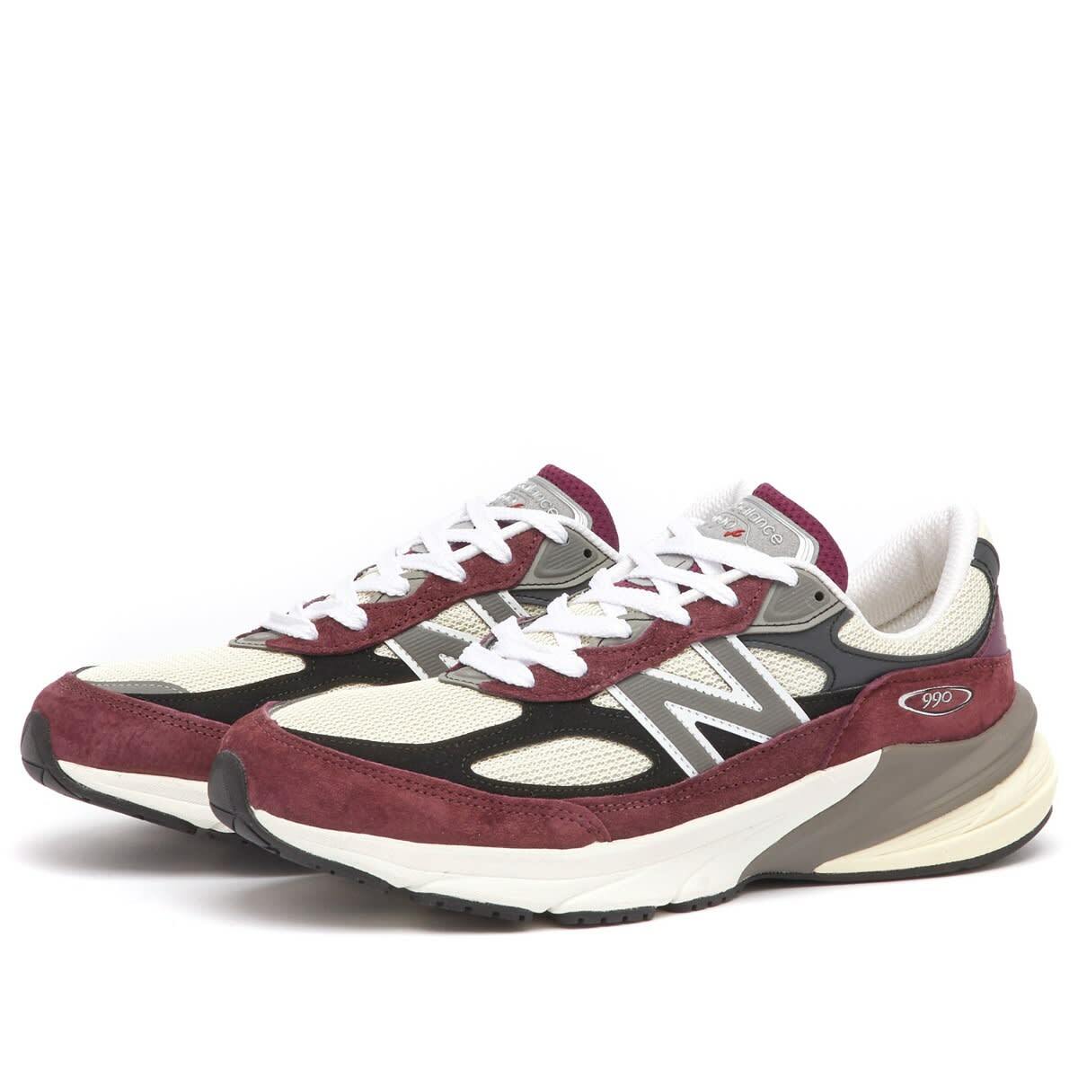 New Balance U990TF6 in Cream/Purple