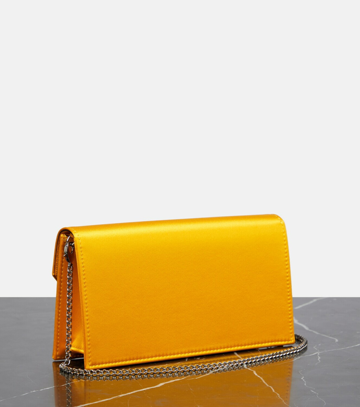 Christian Louboutin Loubi54 Satin Clutch Christian Louboutin