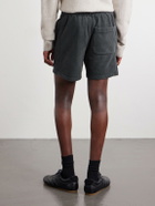 Remi Relief - Straight-Leg Cotton-Jersey Shorts - Black