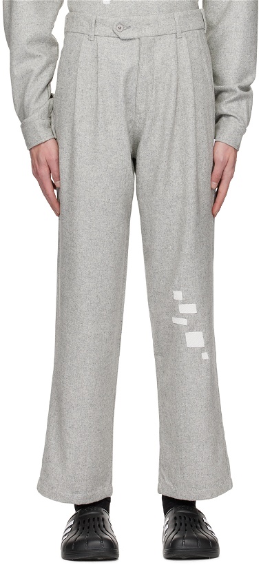 Photo: Saintwoods Gray Patch Trousers