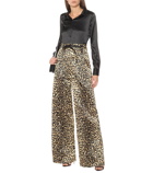 Tom Ford - Leopard-print cotton and silk pants