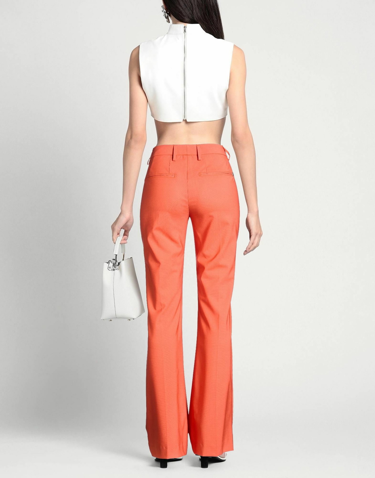 Dondup Womens Pants in Orange