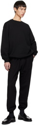 Uniform Bridge Black Drawstring Sweatshirt