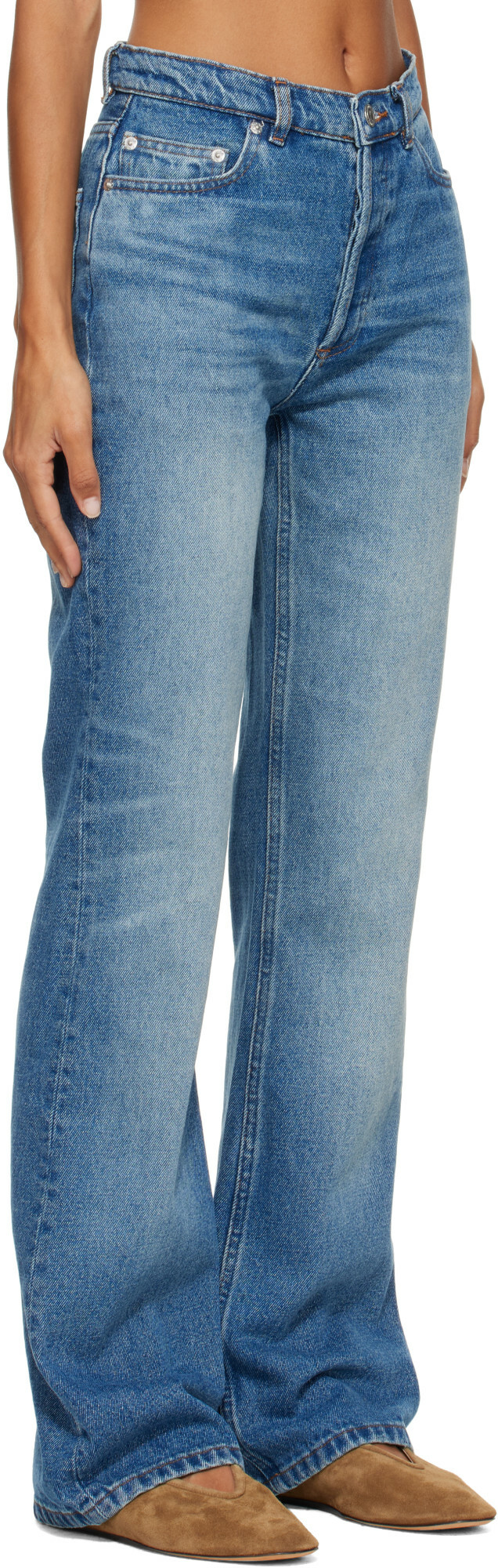 A.P.C. Blue Romy Jeans