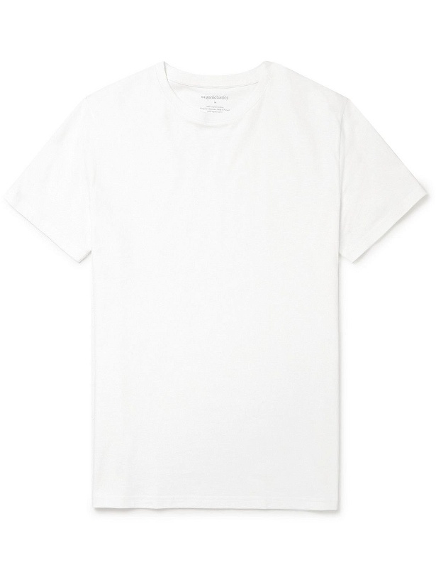 Photo: Organic Basics - Three-Pack Organic Cotton-Jersey T-Shirts - White