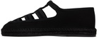 Bode Black Peggy Espadrilles