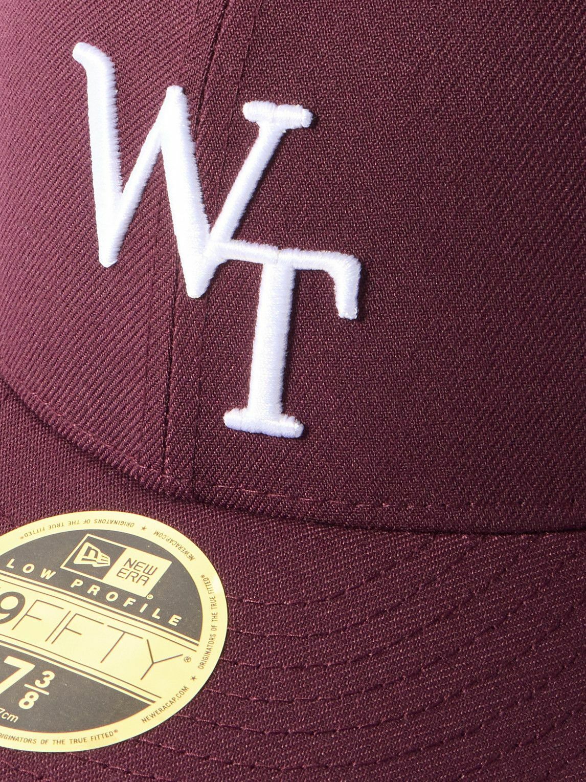 WTAPS - New Era Logo-Embroidered Twill Baseball Cap - Burgundy