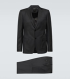 Zegna Wool and mohair canvas suit