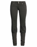 Manila Grace Womens Pants Dark in Brown