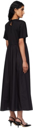 Weekend Max Mara Black Bronzo Midi Dress