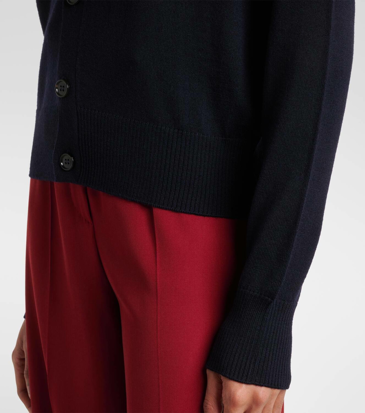 Ami Paris Ami De Cœur wool cardigan